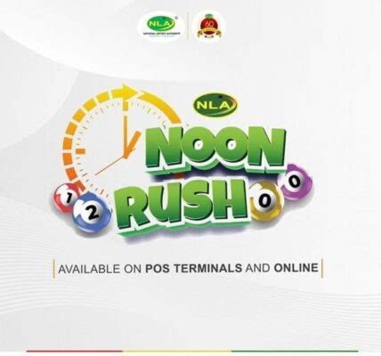 Noon Rush Saturday Lotto Results & Machine Numbers (11th .